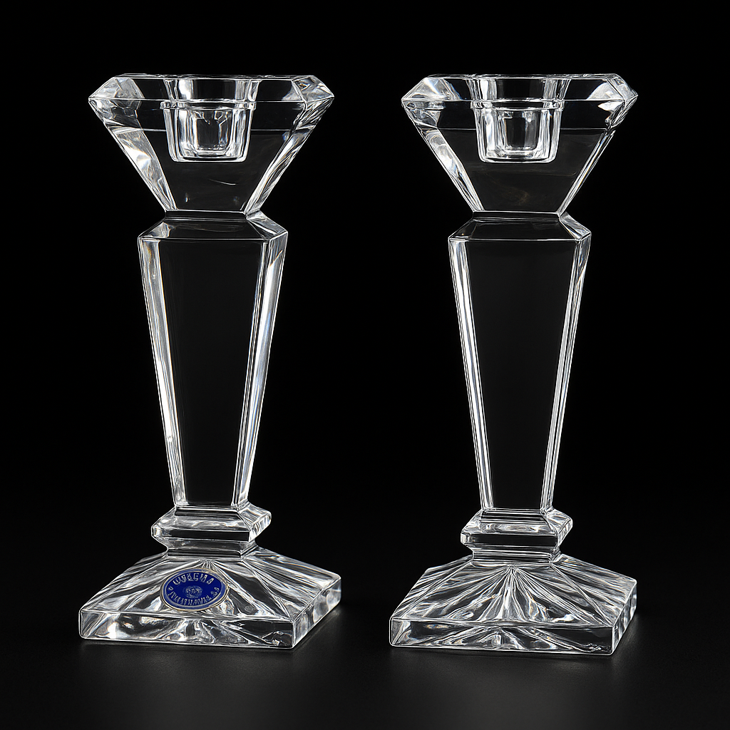 Bougeoir en cristal N4