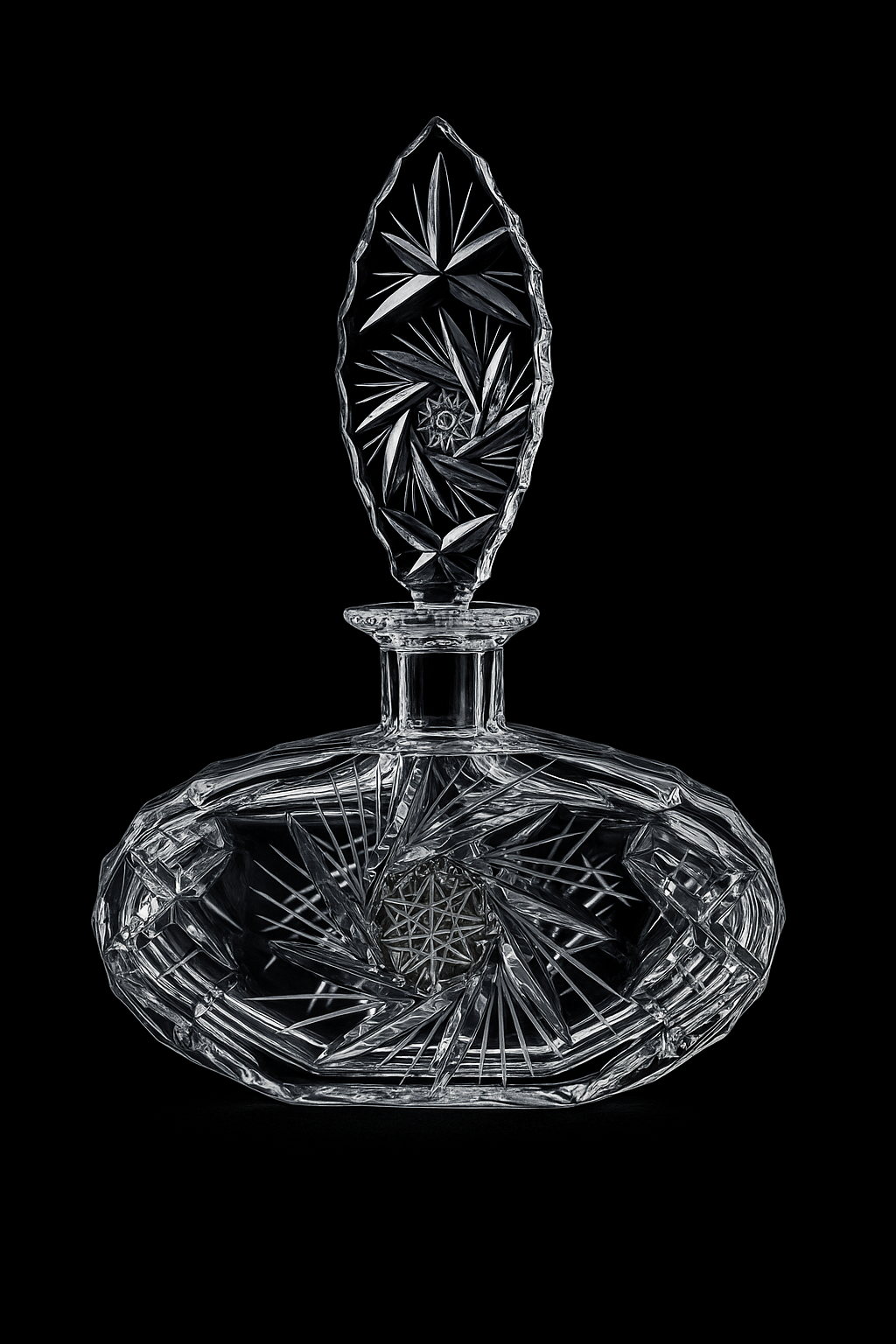 Miniature Carafe en Cristal – Mir Éclat Stellaire