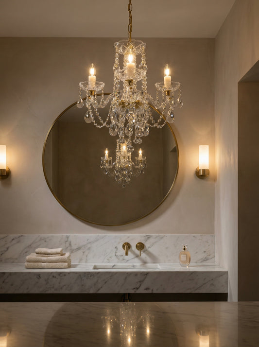 Lustre en Cristal - Série Limitée Queen Marie of Romania — 3 Bras