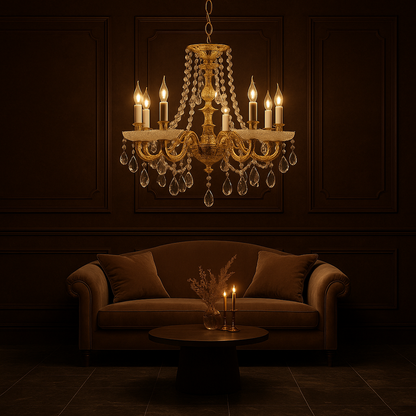Lustre Collection Prousek Majesté - Œuvre d'art N 17