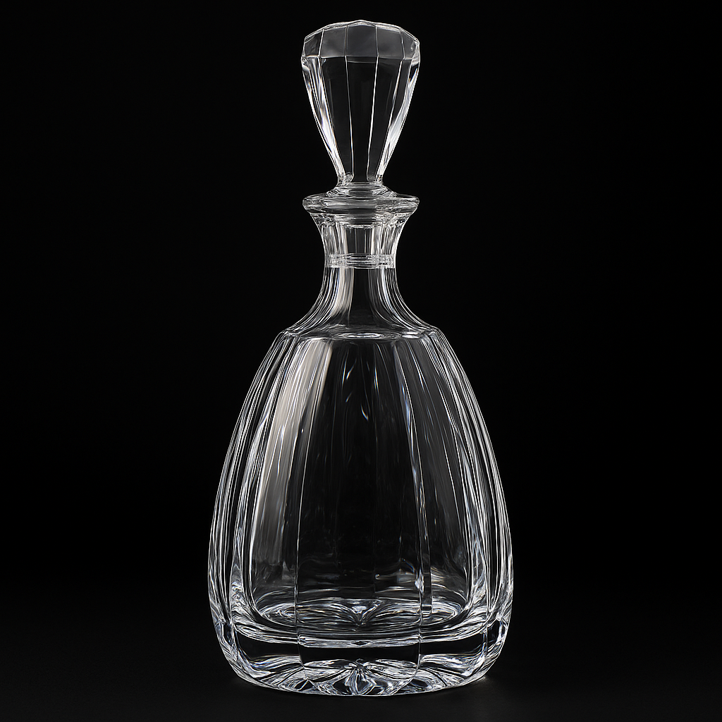 Carafe en cristal de Bohême - Éclat