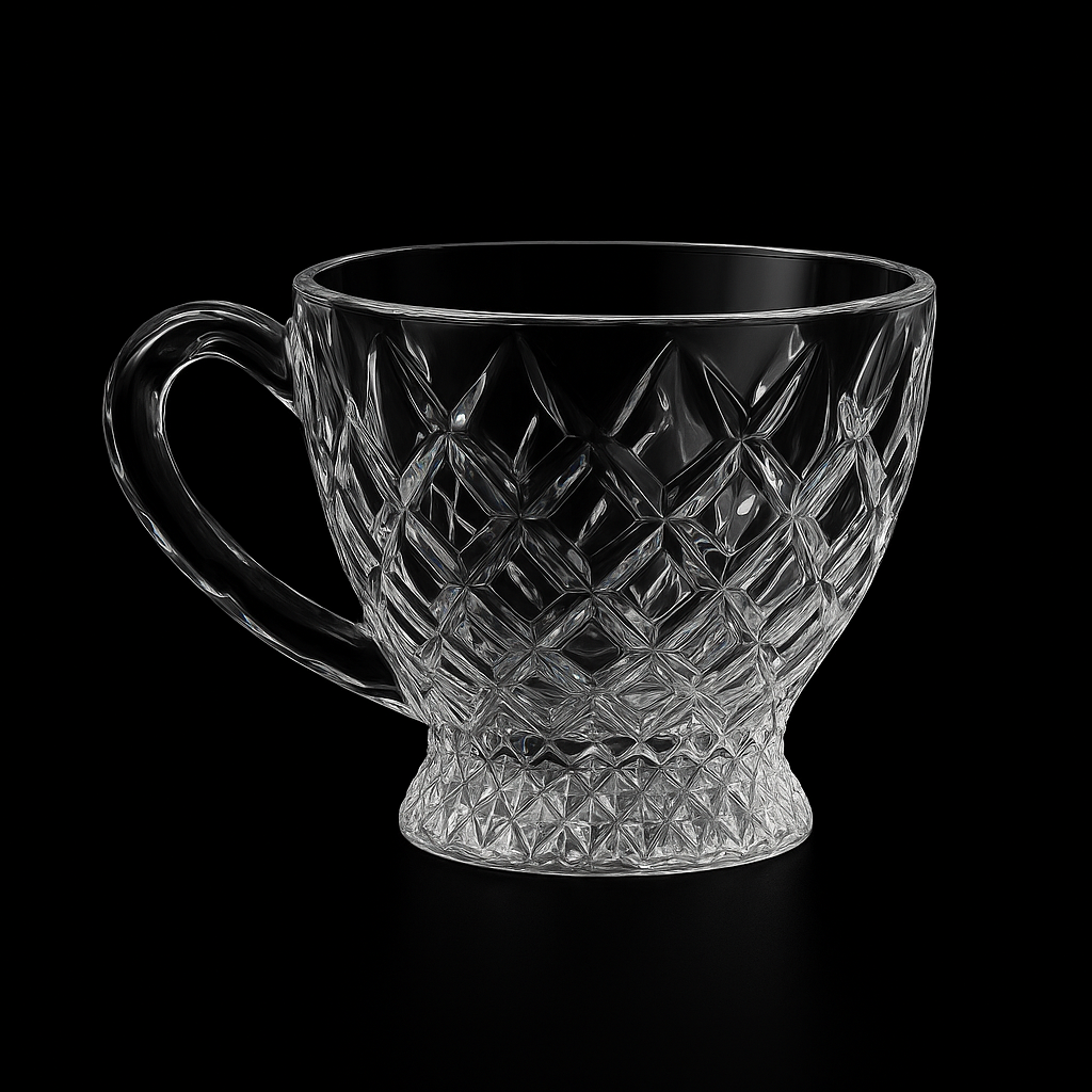 Service de Verres à thé en Cristal - Dyna