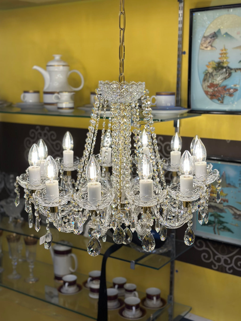 Lustres en Cristal Modèle Eva