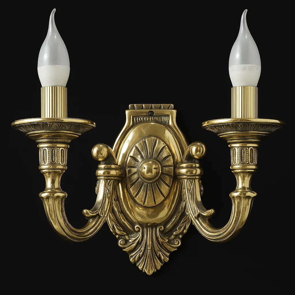 Applique murale double-Laithon en bronze