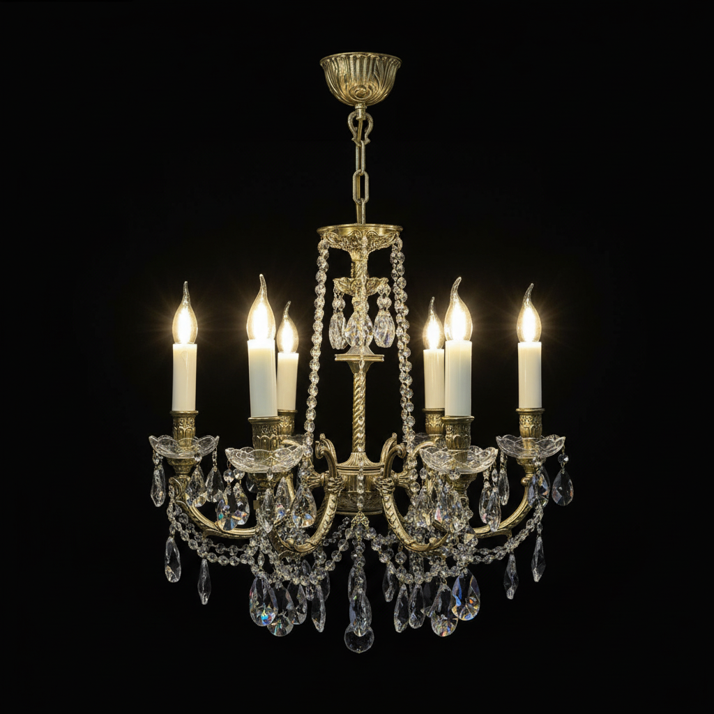 Lustre Collection Prousek Majesté - Œuvre d'art N 6
