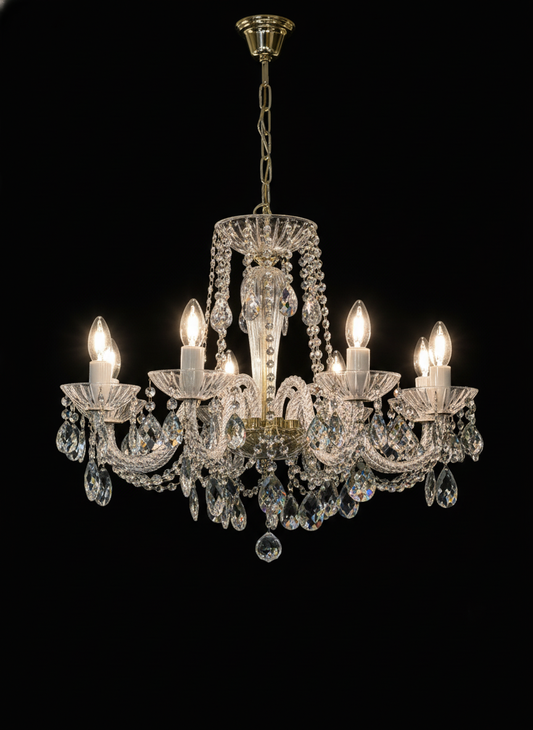 Lustre en Cristal - Série Limitée Queen Marie of Romania — 8 Bras