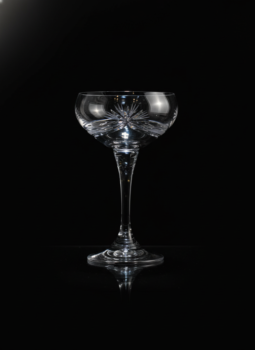 Coupes à Champagne en Cristal – Konopiště Belle-Étoile (pack de 6)