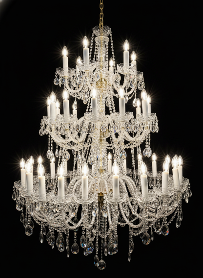 Lustre en cristal de Bohême « Couronne Bohémien »
