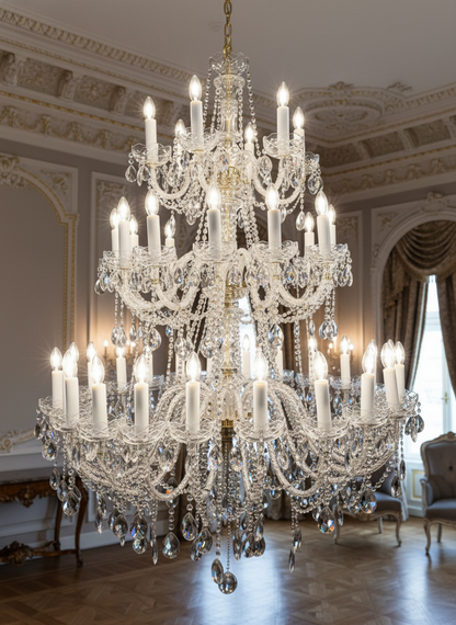 Lustre en cristal de Bohême « Couronne Bohémien »