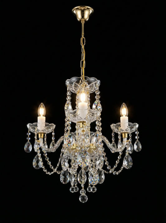 Lustre en Cristal - Série Limitée Queen Marie of Romania — 3 Bras