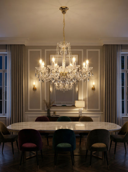 Lustre en Cristal - Série Limitée Queen Marie of Romania — 8 Bras